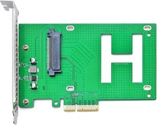 2.5" NVMe SSD PCIe x4 U.2 / SFF-8639 interface Adapter For Desktop Computer