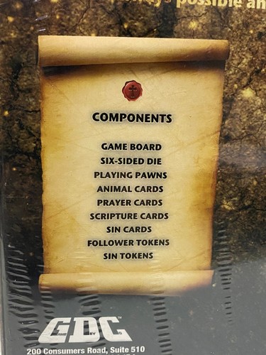 New Faith and Redemption Board Game 2-4 Players Christian Religious Sealed 2010 - Picture 5 of 6
