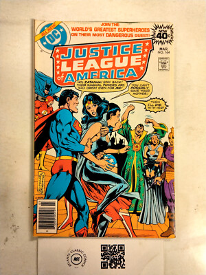 Justice League of America #164 VF DC Comic Books Batman Superman Flash 5 HH26