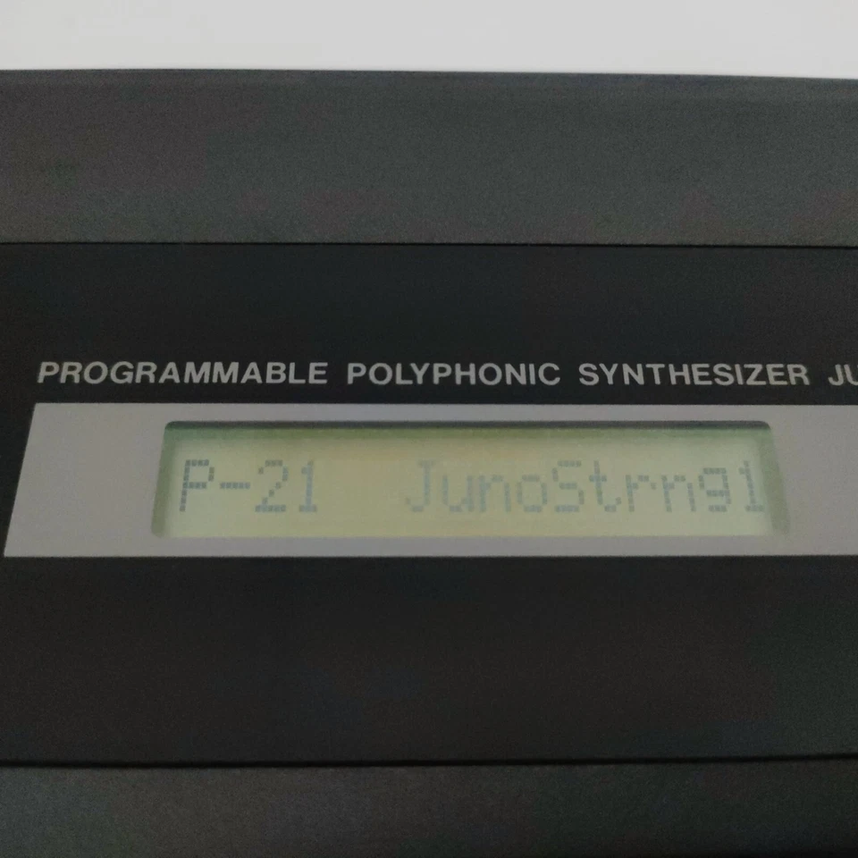 Roland Alpha Juno 1 Programmable Polyphonic Synthesizer 600771 With Transformer - Image 3 of 4