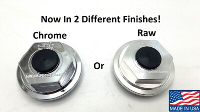 X2 Billet Aluminum 2.875''-12 Oil Cap Replaces 21-35 Cap For Trailer Hub Drums