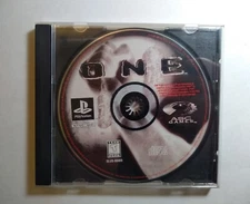 One (Sony PlayStation 1, 1997) DISC ONLY MINT ASC GAMES BLACK LABEL