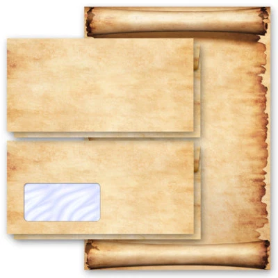 PAPER-MEDIA Briefpapier-Sets PERGAMENT