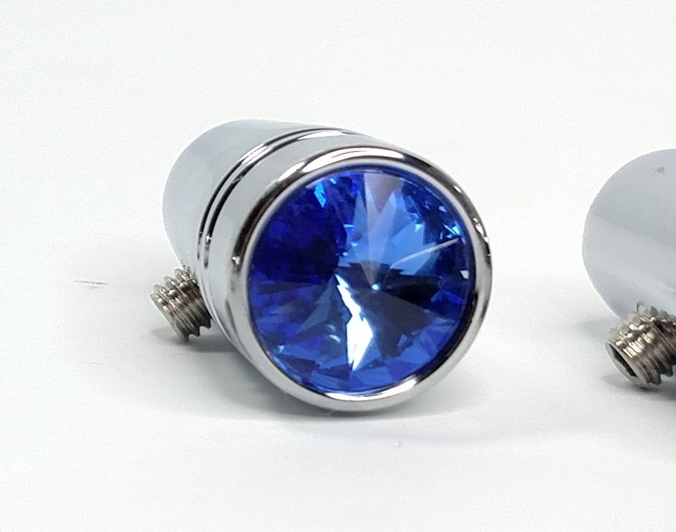 Toggle Switch Panel Set Of 3 Blue Crystal Mini Toggle Switch