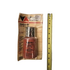 Vtg Vermont American High Speed Drill Bit Set Orange Dial Case USA Made NOS