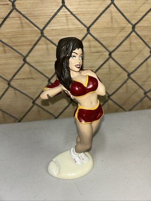 Bottoms Up R. Demars Ganz 7'' Burnette Cheerleader Vintage Beer Soda Can Holder