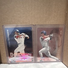 Fleer Nomar Garciaparra Boston Red Sox Heavy Metal MLB Card Lot 2 Cards 1999