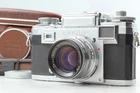 Meter Works [ N MINT w/ Case ] Contax IIIa + Sonnar Red T 50mm f/1.5 From JAPAN