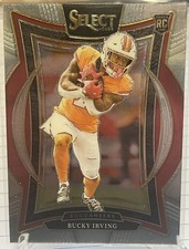 Bucky Irving Rookie Card 2024 Select #4 Concourse Tampa Bay Buccaneers