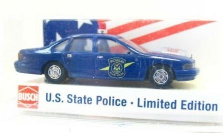 Busch 47674 HO Chevrolet Caprice Michigan State Police Car | Condition: New