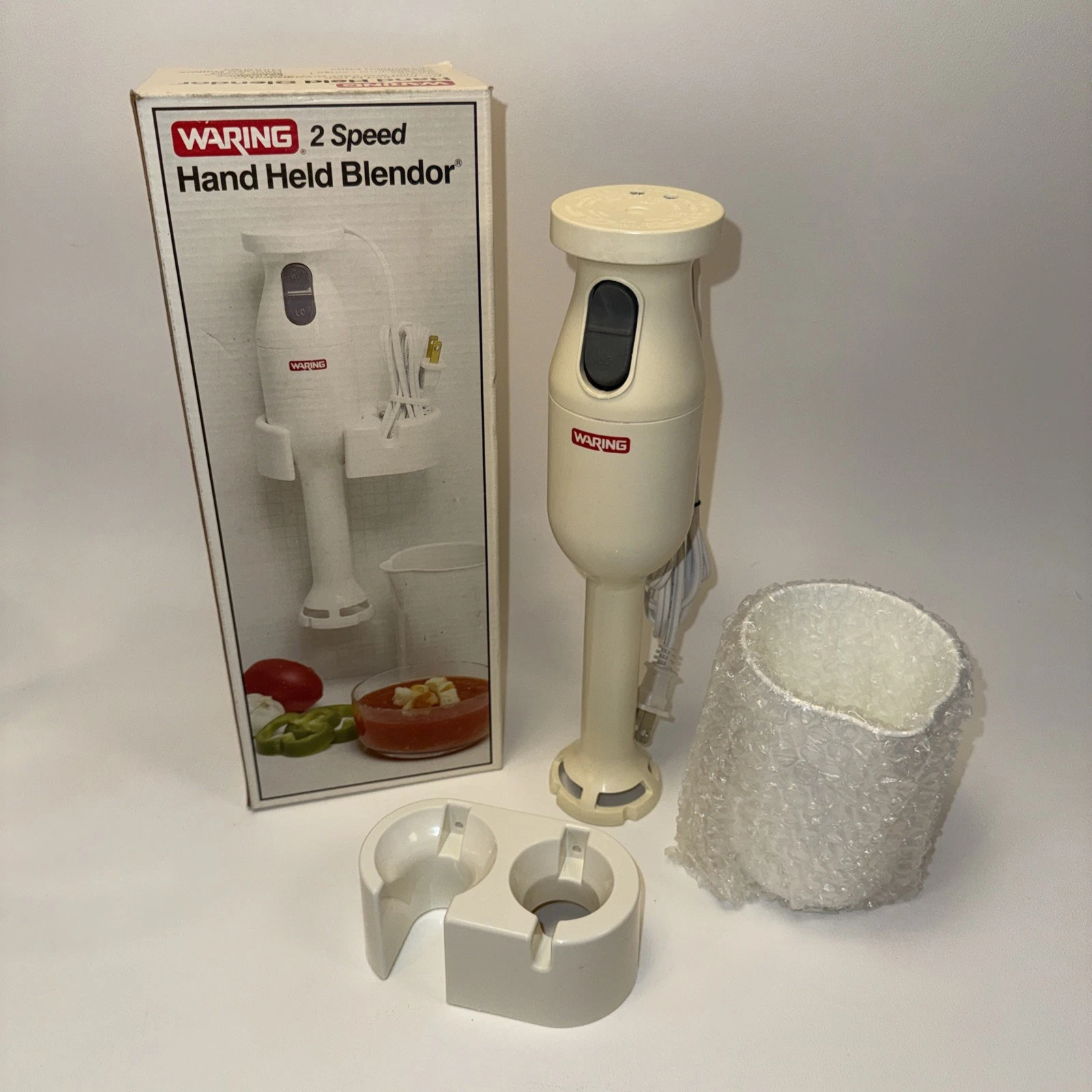 Waring Hand Held Blendor HHB72-1 White 2-Speed Immersion Stick Blender –Open Box
Opens in a new wind