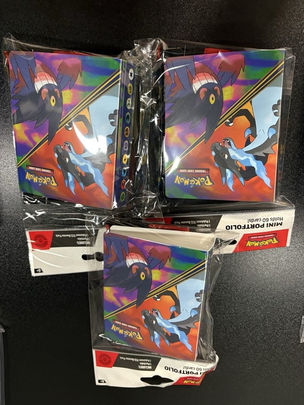 3x Phantasmal Flames Mini Portfolio Binder + Pack SEALED 🔥SHIPS TODAY🔥