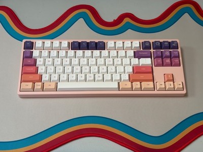 KBDFans Tiger80 Lite Mechanical Keyboard, Tactile Switches, Thick PBT Keycaps