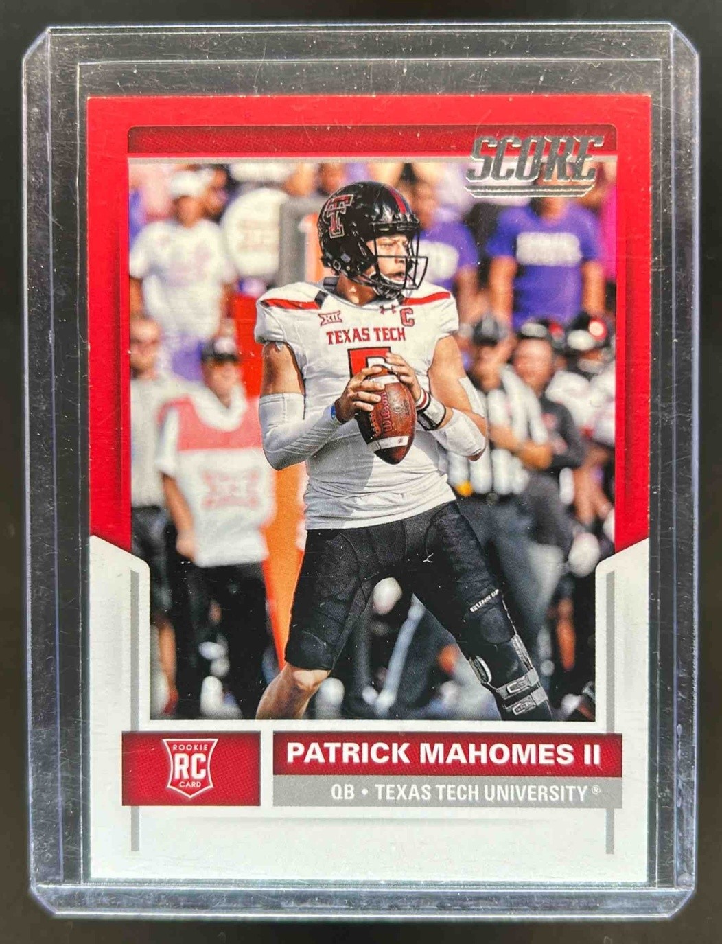 2017 Panini Score Patrick Mahomes II RC Red Rookie #403