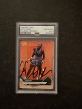 COCO GAUFF SIGNED AUTOGRAPH 2025 TOPPS NOW FRENCH OPEN CHAMPION PSA DNA CARD