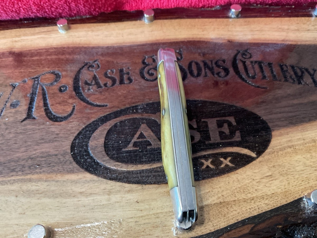 VINTAGE CASE XX STAG STOCKMAN KNIFE 5347 HPS Flesh Only Blade USA