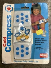 Playskool Baby Cold Compress 1990 New Old Stock Collectible Penguin