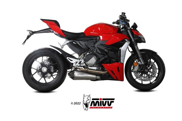 Endrohr Mivv Delta Race Inox Ducati Panigale V2 955 2023 2024-image