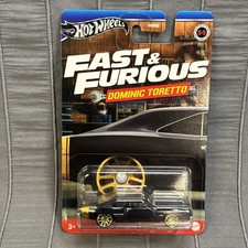 Hot Wheels Fast & Furious Dominic Toretto 1968 Dodge Charger Black NOC