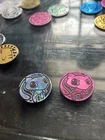 Mew Rare Blue & Pink Holographic - Pokemon TCG Coin Never Played