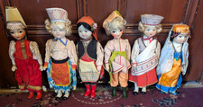 6 x Vintage UdSSR Russische Sowjetische Puppe...