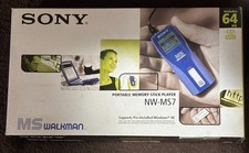 Sony NW-MS7 Walkman FACTORY SEALED except to check accessories and take photos
