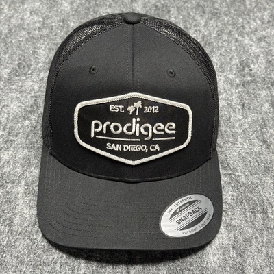 #ad Prodige Yupoong The Classics Trucker Hat Men#x27;s Adjustable Black San Diego $18.77