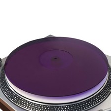 Acrylic Turntable Mat-Platter Vinyl Slipmat for 12 Inches LP Players-Reduced ...