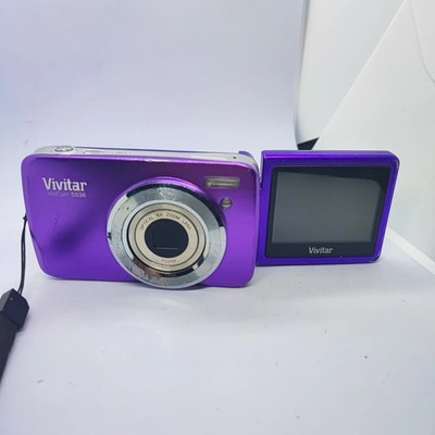 Vivitar ViviCam S536 16.0 MP Digital Kamera mit Flip Screen + 3x Purple Lila 