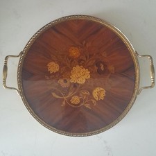 Italian Marquetry 30cm tray