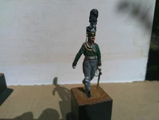 Stadden, Napoleonic Prussian Jager Silesian Rifleman, well painted lead 54mm, DJ