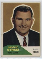 1960 Fleer Hank Stram #116 7bt
