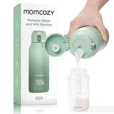 Portable Milk Warmer for Travel   Dual Heating Modes for Breast Milk  Water, Po