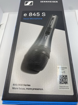 Sennheiser e 845 S Dynamisches Gesangsmikrofon - Neu, in geöffneter OVP