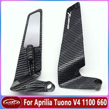 8mm/10mm Accessories Mirror Wind Wing Side For Aprilia Tuono V4 1100 660 New