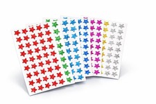 Star Stickers   1620 Pack, 6 Holographic Colors, 0.6 0.5 Inch, Multicolor