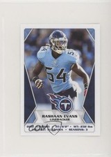 2020 Panini NFL Sticker & Card Collection Stickers European Rashaan Evans uw8