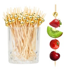 100PCS Cocktail Picks, Fancy Toothpicks for Appetizers, Decorative Skewers fo...