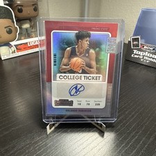 2022-23 Panini Chronicles Draft Picks College Ticket Auto Orlando Robinson RC