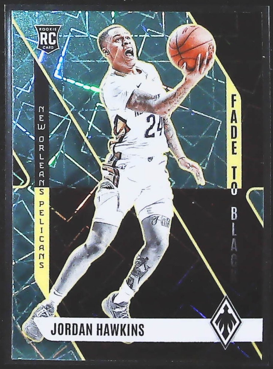2023-24 Phoenix Jordan Hawkins Fade To Black Phoenix Teal Lazer #24 Pelicans