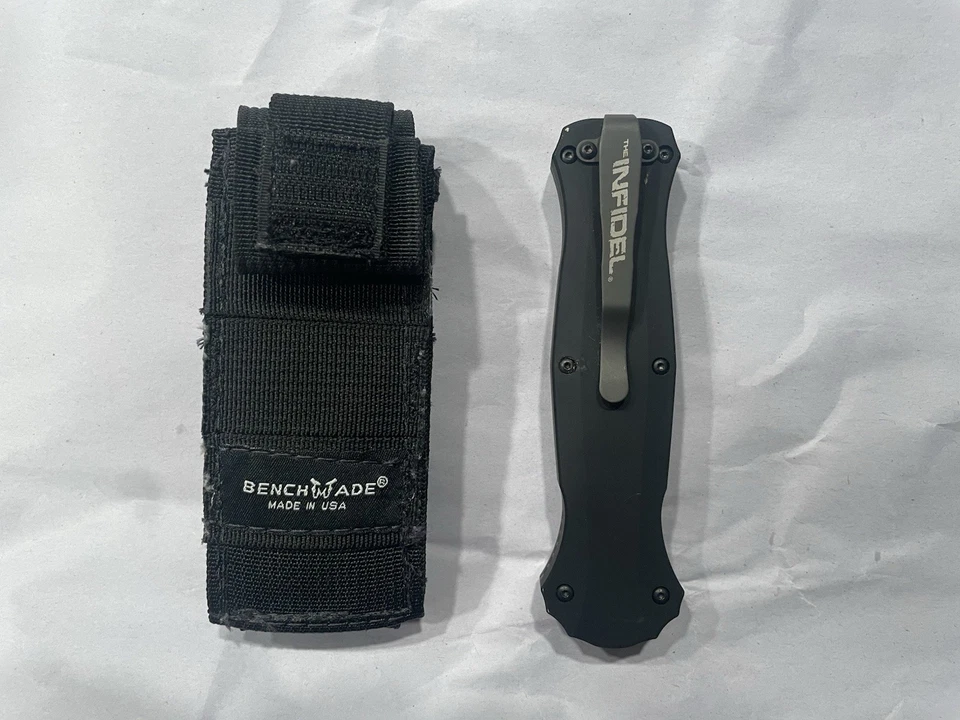 Benchmade Tactical Knife - BLACK ALUMINUM - Image 4 of 4