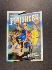 2025-26 Topps Finest Finishers Jalen Brunson #FI-6 Refractor Die Cut 34/75 MJ29