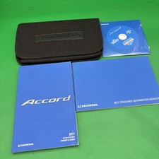 2017 Honda Accord Sedan Owners Manual with Case