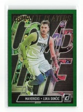 LUKA DONCIC #11 2019-20 PANINI DONRUSS MAVERICKS COMPLETE PLAYERS GREEN FLOOD