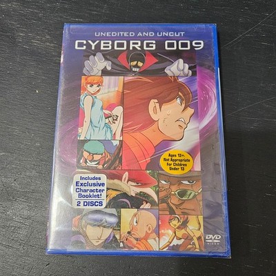 Cyborg 009 Uncut and Unedited THE MOVIE 2 DVD Set Widescreen SEALED