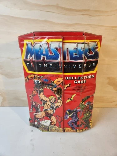 Vintage He-Man Masters Universe Collector’s figure Carrying Case 1984 40700 MOTU