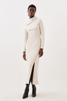 Karen Millen Midi Dress Womens Daywear Dresses