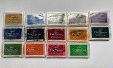 14 Color Craft Ink Pad for Stamps - Pack of 14