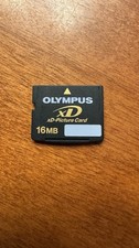 Olympus xD Picture Card 16MB Memory Card Fits Fujifilm  TESTED