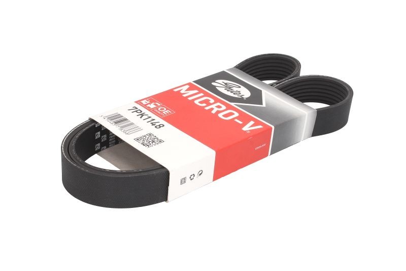 4x ✅Fits GATES GAT7PK1148 V-ribbed Belt GAT7PK1148 Multi-V-belt (7PK ⭐UK Seller⭐ - Image 24